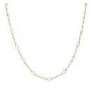 9ct Yellow Gold Fancy Chain 18"