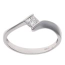 9ct White Gold 0.22ct Diamond Solitaire Ring