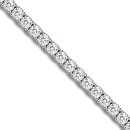 18ct White Gold 2.00ct Diamond Tennis Bracelet