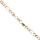 9ct Yellow Gold Figaro Chain 22"