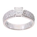 18ct White Gold 1.75ct Diamond Ring
