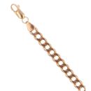 9ct Yellow Gold Curb Bracelet 8"