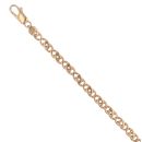 9ct Yellow Gold Fancy Bracelet 8"