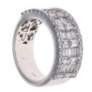 18ct White Gold 2.00ct Brilliant Cut Diamond Fancy Ring