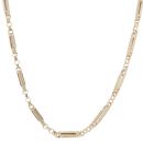 9ct Yellow Gold Patterned Fancy Chain 20"