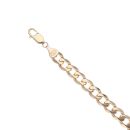 9ct Yellow Gold Curb Bracelet 9"