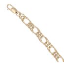 9ct Yellow Gold Fancy Twist Bracelet 7.5"