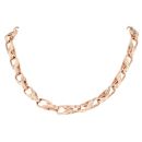 9ct Rose Gold Tulip Chain