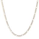 9ct Yellow Gold Figaro Chain 22"