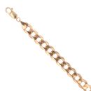 9ct Yellow Gold Curb Bracelet 8"