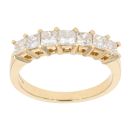 18ct Yellow Gold Diamond Eternity Ring by Anya Belle