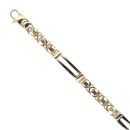 9ct Yellow Gold Fancy Bracelet 7.5"