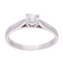 18ct White Gold 0.35ct Diamond Solitaire Ring