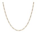 9ct Yellow Gold Figaro Chain 20"