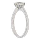 Platinum 0.85ct Diamond Solitaire Ring
