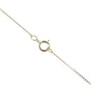 9ct Yellow Gold 0.35ct Brilliant Cut Diamond Heart Pendant And Chain 18"