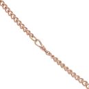 9ct Rose Gold Albert T-Bar Chain 18"