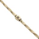 14ct Yellow Gold Monaco Spin Plain Lock Twist Chain 20"