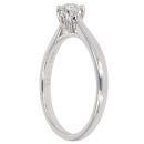 9ct White Gold 0.25ct Diamond Solitaire Ring
