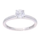 18ct White Gold 0.56ct Diamond Solitaire Ring