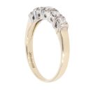 9ct Yellow Gold 5 Stone 0.35ct Diamond Ring