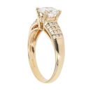 18ct Yellow Gold 1.65ct Brilliant Cut Diamond Solitaire Ring