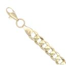9ct Yellow Gold Curb Bracelet 8.5"
