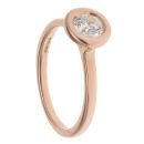 18ct Rose Gold 0.50ct Brilliant Cut Diamond Solitaire Ring