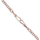 9ct Rose Gold Albert T-Bar Chain 18"