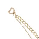 9ct Yellow Gold ID Curb Bracelet 7"