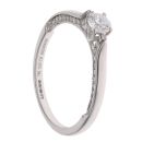 18ct White Gold 0.50ct Brilliant Cut Diamond Solitaire Ring