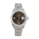 Rolex Custom Oyster Perpetual Date Pre Owned Watch Ref 69160