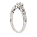 18ct White Gold 0.50ct Brilliant Cut Diamond Solitaire Ring