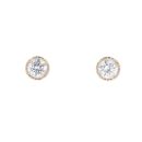 9ct Yellow Gold Cubic Zirconia Stud Earrings