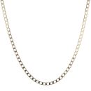 9ct Yellow Gold Curb Chain 18"