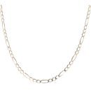 9ct Yellow Gold Figaro Chain 22"