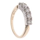 9ct Yellow Gold 1.00ct Brilliant Cut Diamond Five Stone Ring