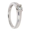 18ct White Gold 0.33ct Diamond Solitaire Ring