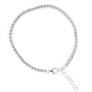 Silver Cubic Zirconia Tennis Bracelet 7.5"