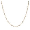 9ct Yellow Gold Figaro Chain 22"