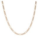 9ct Yellow Gold Figaro Chain 18"