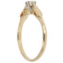 18ct Yellow Gold 0.20ct Diamond Solitaire Ring