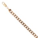 9ct Yellow Gold Curb Bracelet 8"