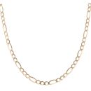 9ct Yellow Gold Figaro Chain 22"