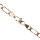 9ct Yellow Gold Figaro Chain 18"