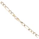 9ct Yellow Gold Figaro Chain 24"