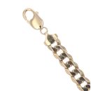 9ct Yellow Gold Curb Bracelet 9"