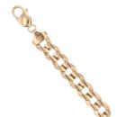 9ct Yellow Gold Curb Bracelet 8"