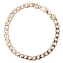 9ct Yellow Gold Curb Bracelet 9"
