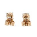 9ct Yellow Gold 0.06cts Diamond Stud Earrings by Anya Belle